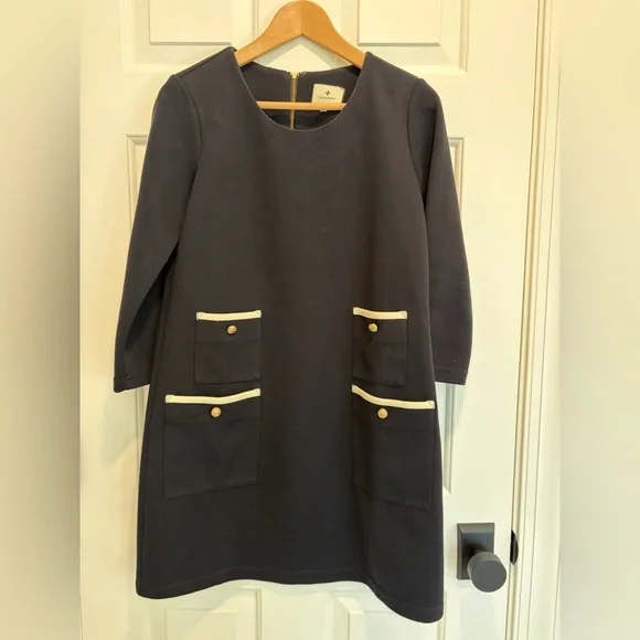 Tuckernuck Black Francoise Mod Mini Dress size S - Picture 3 of 3